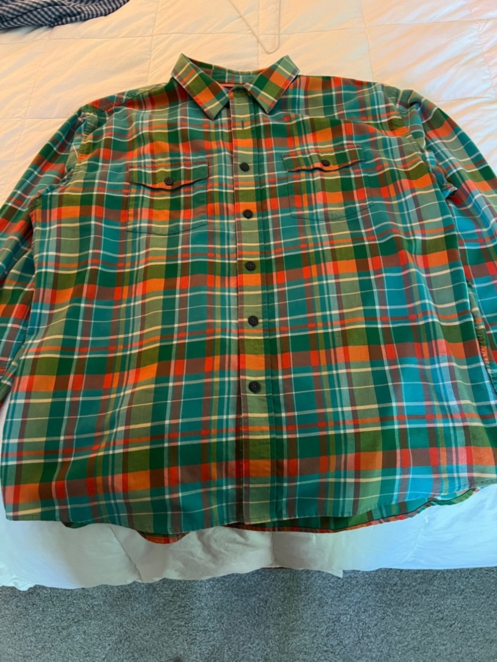 Patagonia Organic Cotton Button Down L